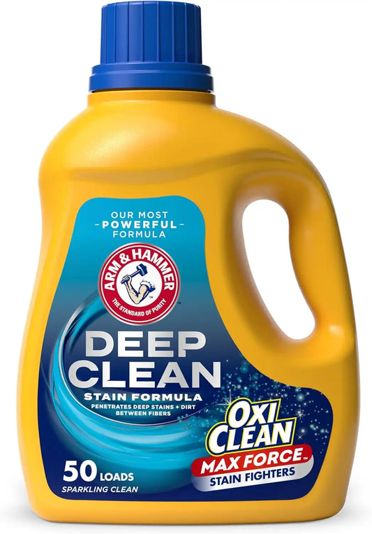 ARM & HAMMER Deep Clean Stain Formula OxiClean Max Force Laundry Detergent
