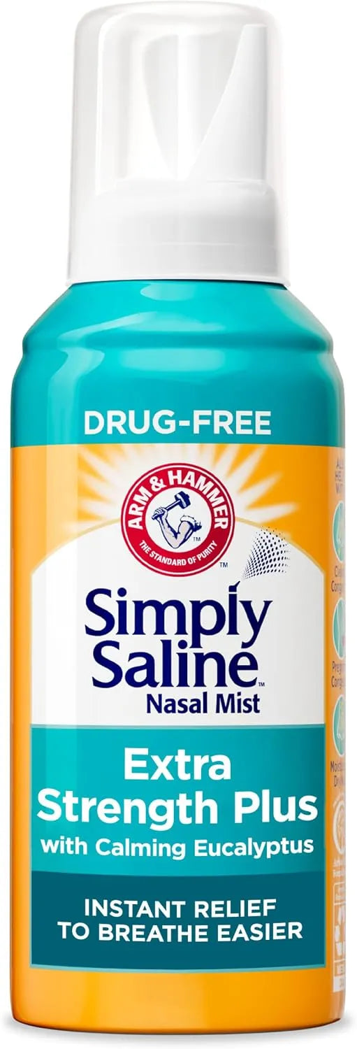 ARM & Hammer Simply Saline Extra Strength Plus Calming Eucalyptus, 4.6 oz