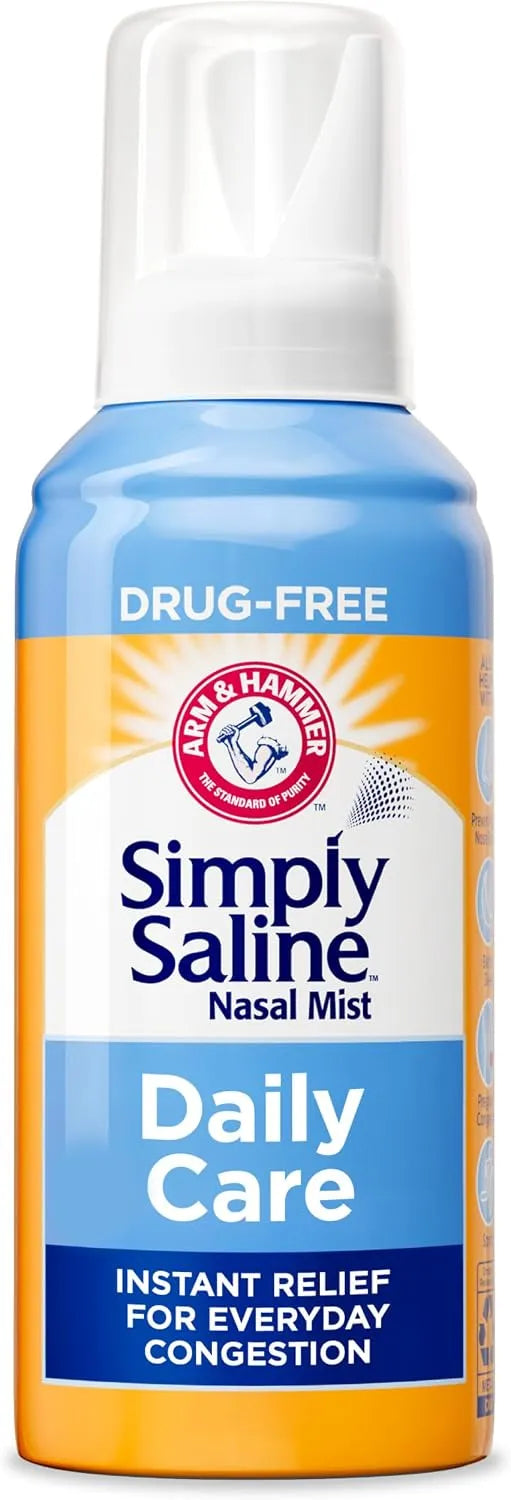 ARM & HAMMER Simply Saline Daily Care Nasal Spray, 4.5 oz
