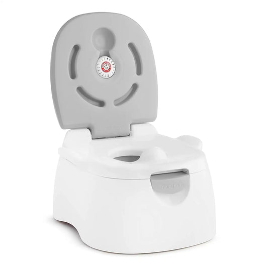 Munchkin Arm & Hammer Multi-Stage 3-in-1 Potty Training Toilet Seat, Grey