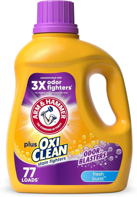 Arm and Hammer Plus OxiClean Odor Blasters Liquid Laundry Detergent