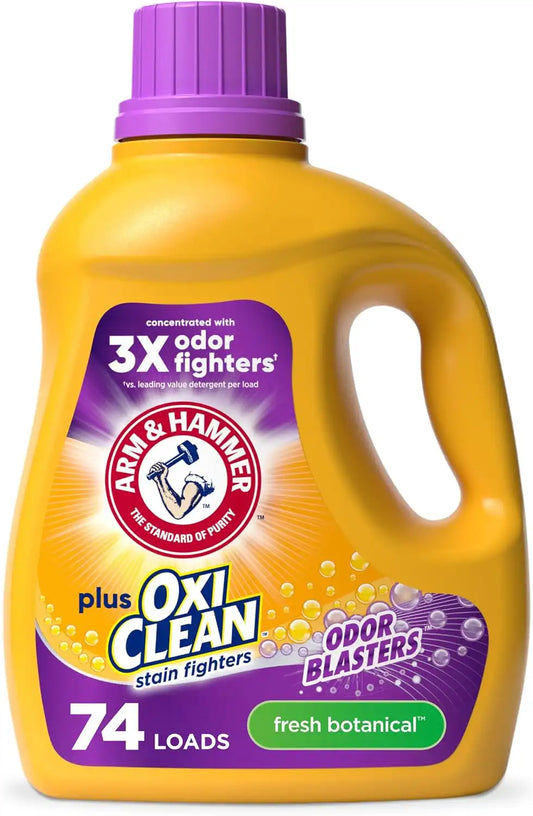 ARM & HAMMER Plus OxiClean with Odor Blasters Liquid Laundry Detergent