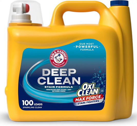 ARM & HAMMER Deep Clean Stain Formula OxiClean Max Force Laundry Detergent